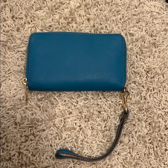 Teal Michael Kors Wristlet - Picture 3 of 6